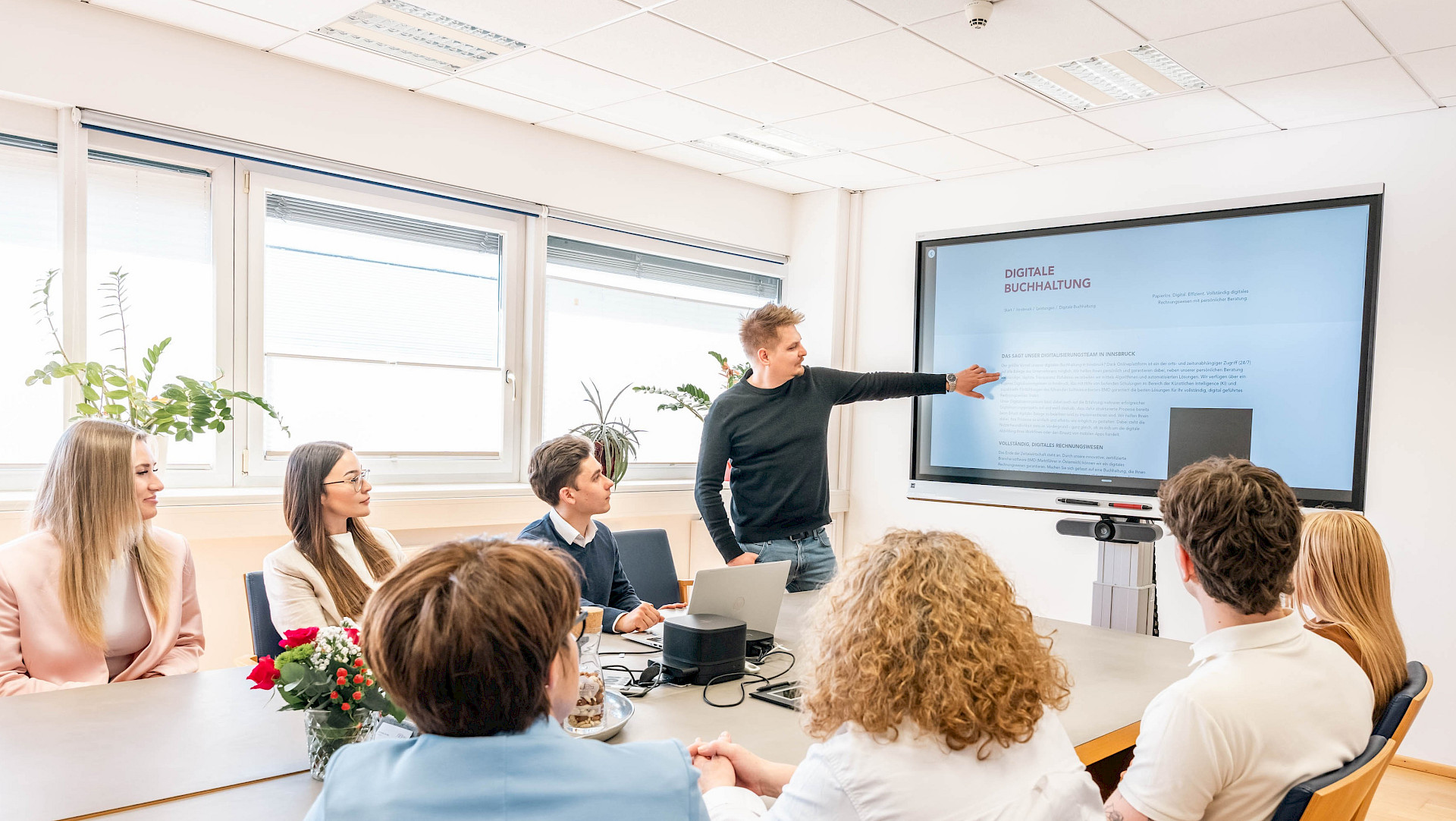 Team, digitale Buchhaltung